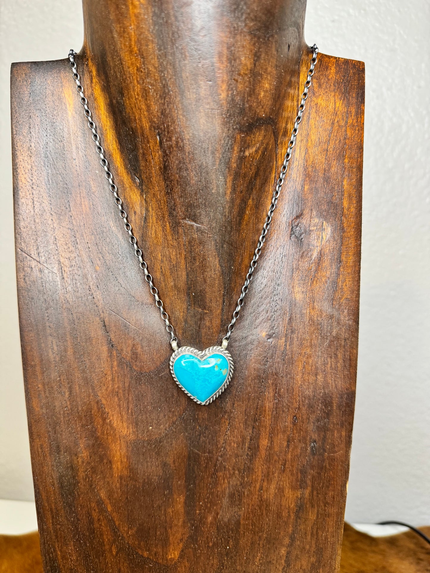 Turquoise Heart Necklace