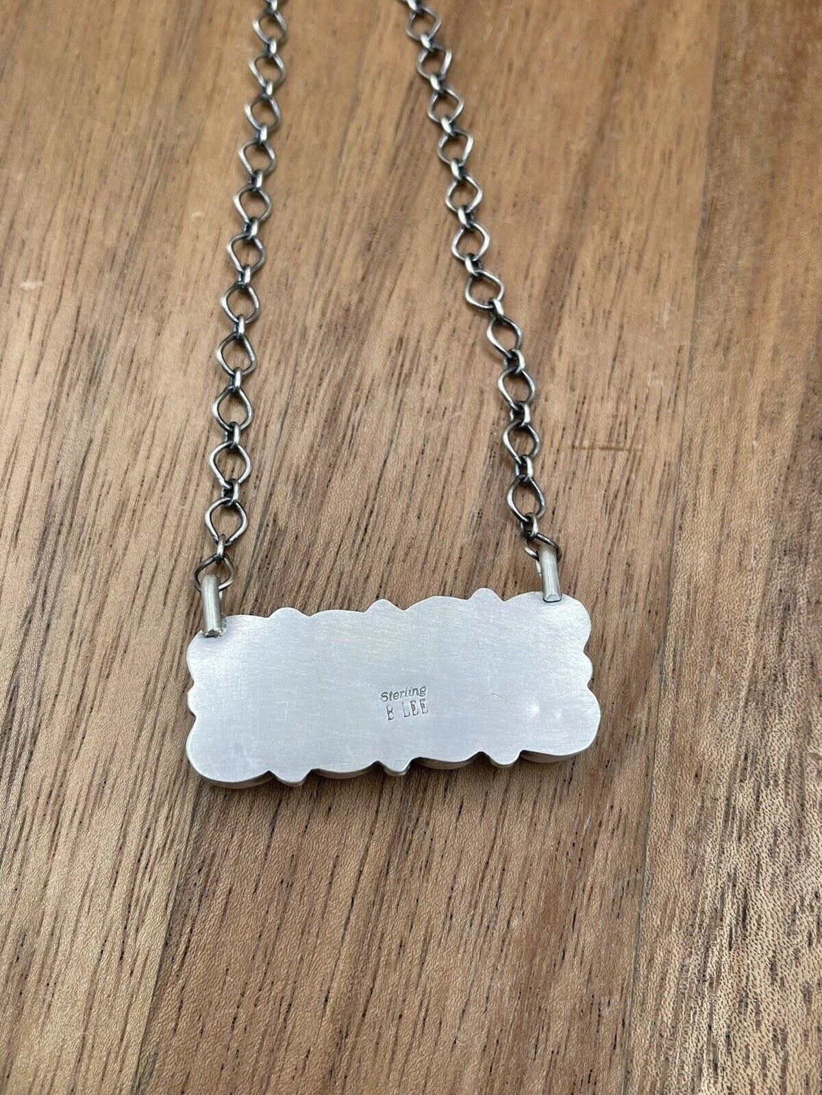 Kingman Cluster Bar Necklace