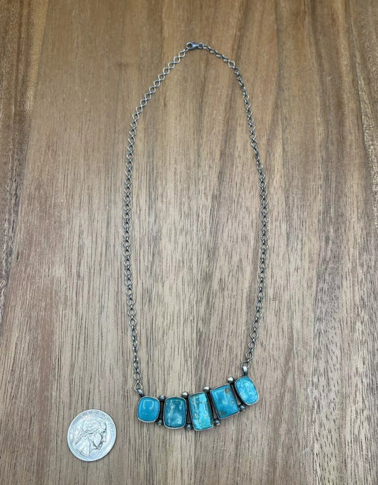 Sonoran 5 Stone Necklace