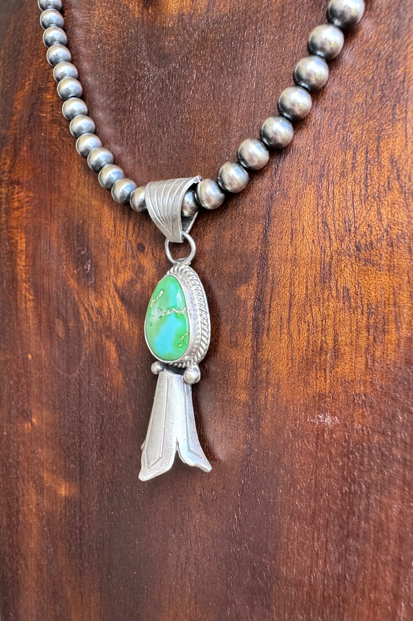 Sonoran Squash Blossom Necklace