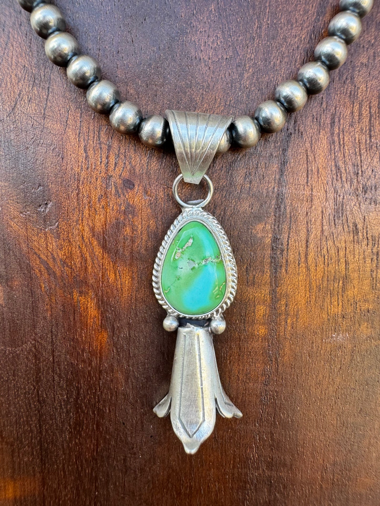 Sonoran Squash Blossom Necklace