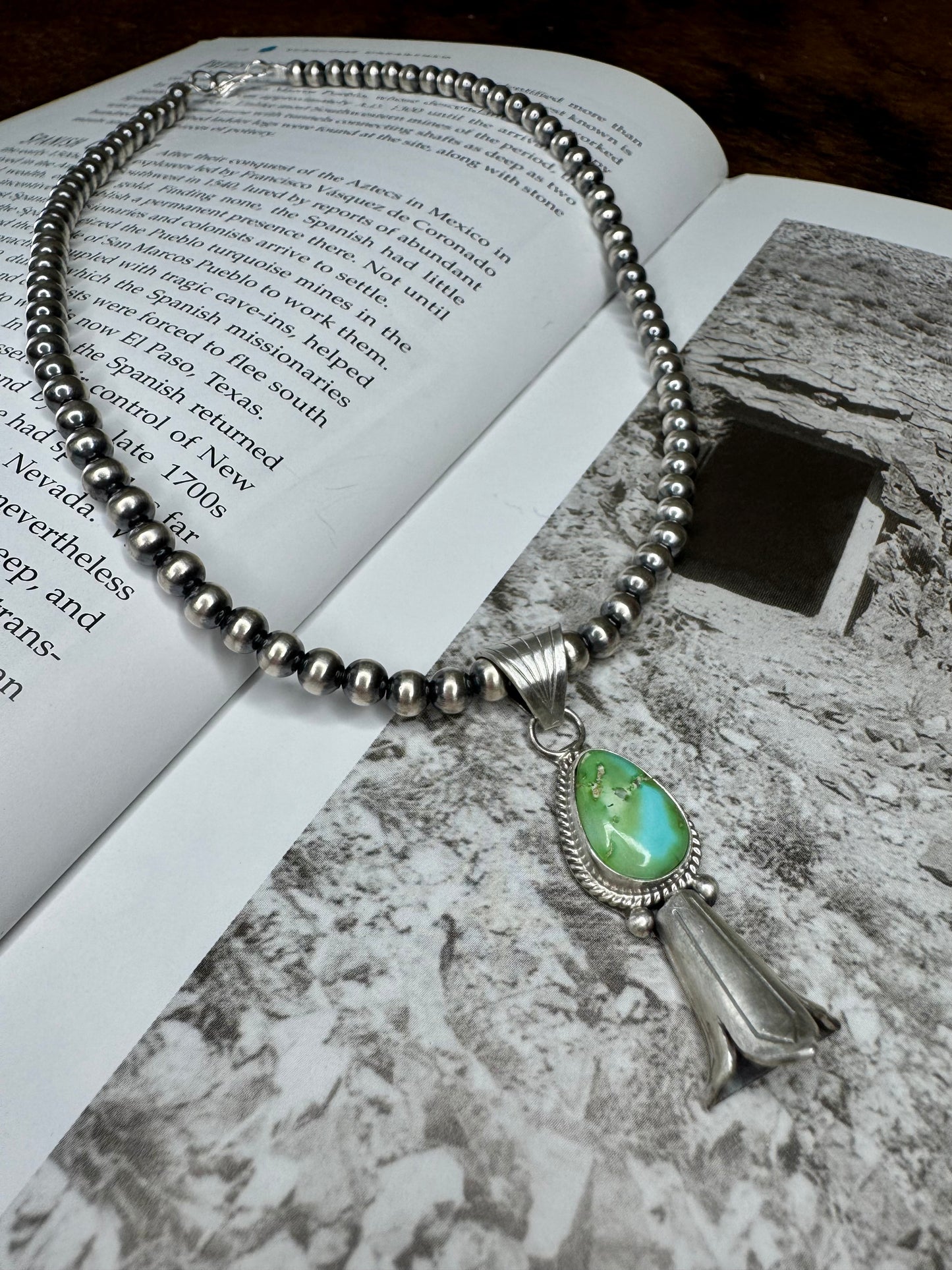 Sonoran Squash Blossom Necklace