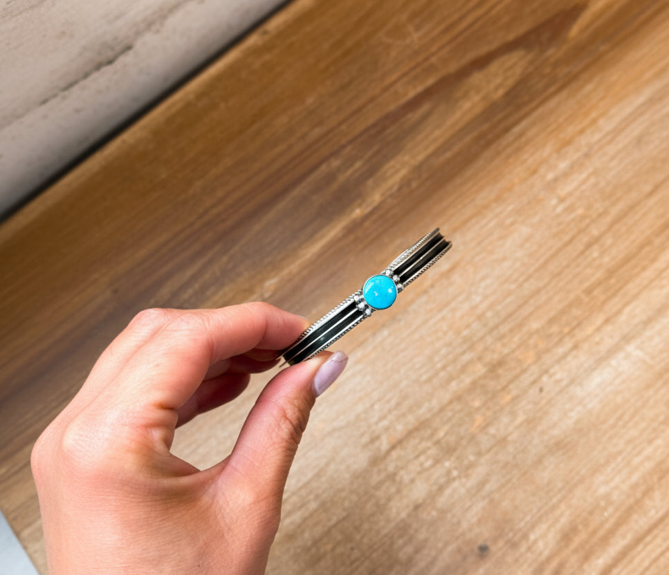 Sterling Silver Turquoise Cuff Bracelet