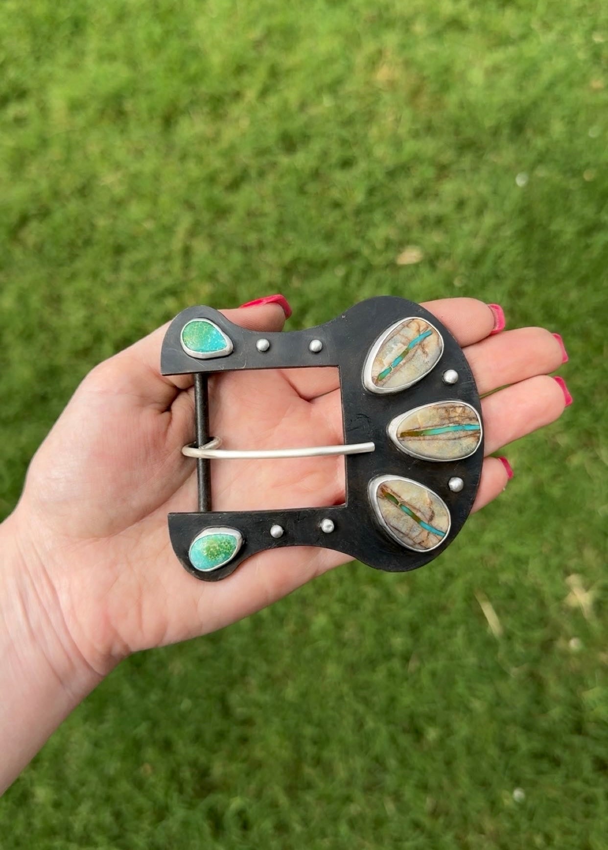Royston Ribbon & Sonoran Gold Belt Buckle