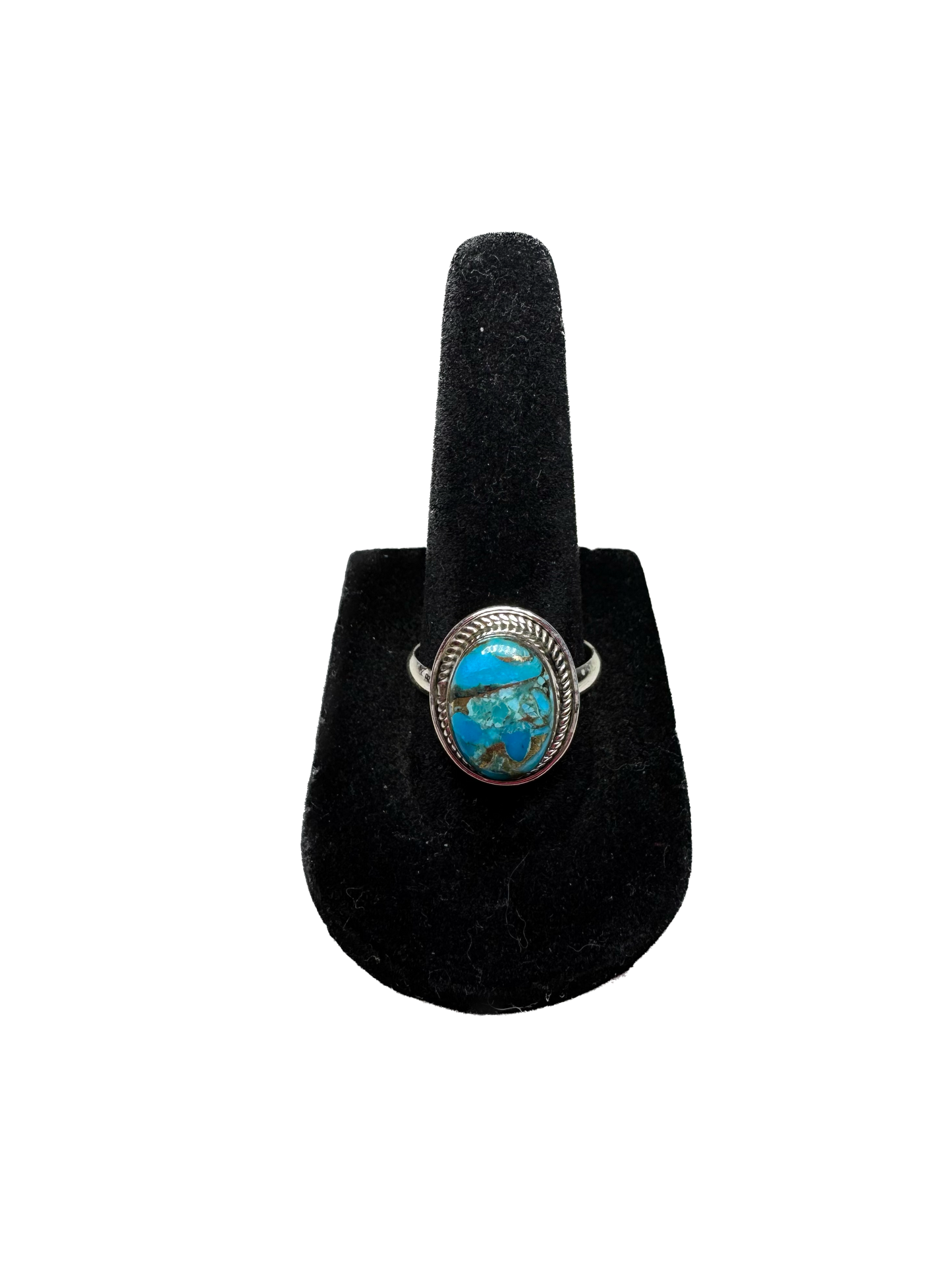 Copper Turquoise Ring