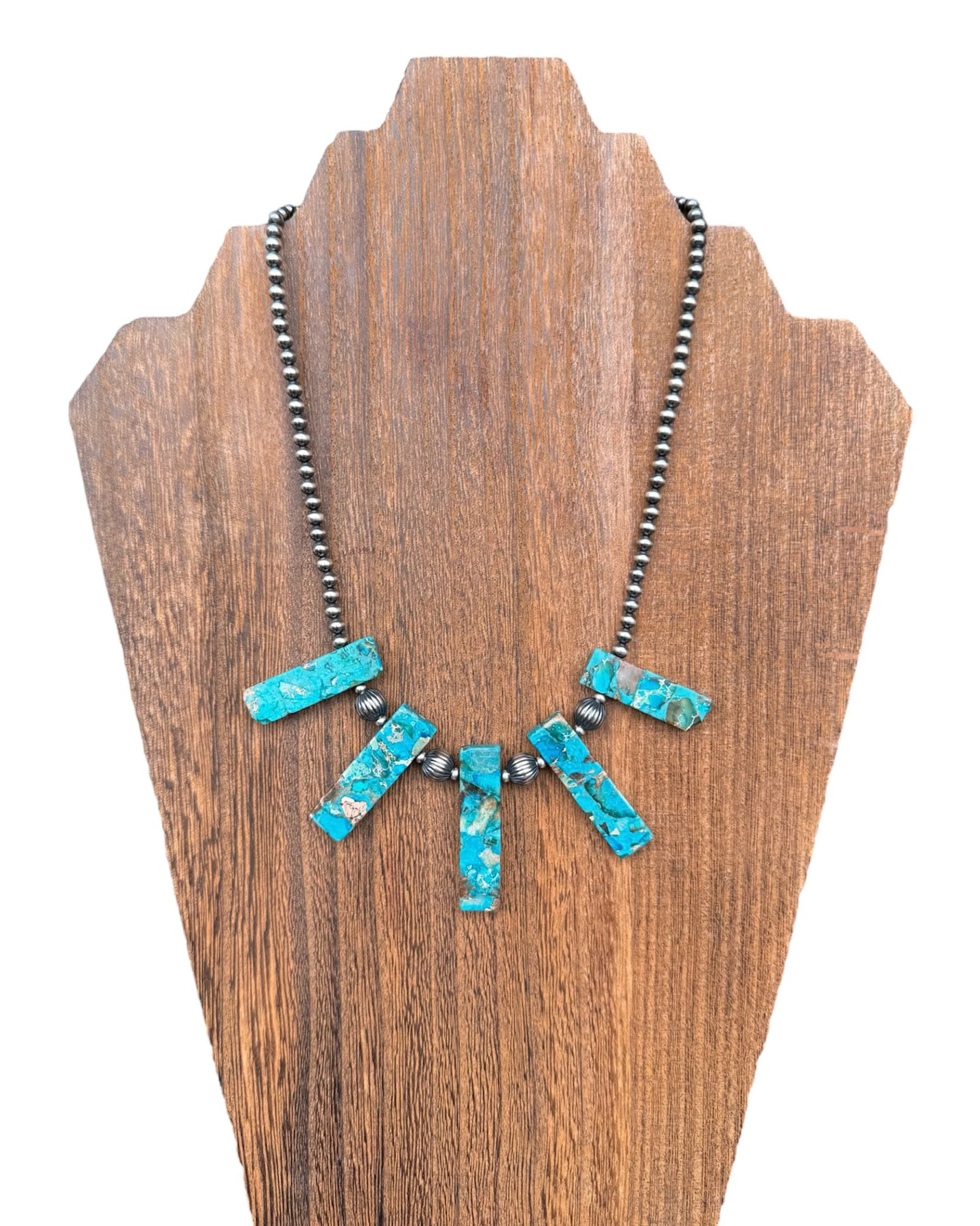 Sea Sediment Slab Necklace