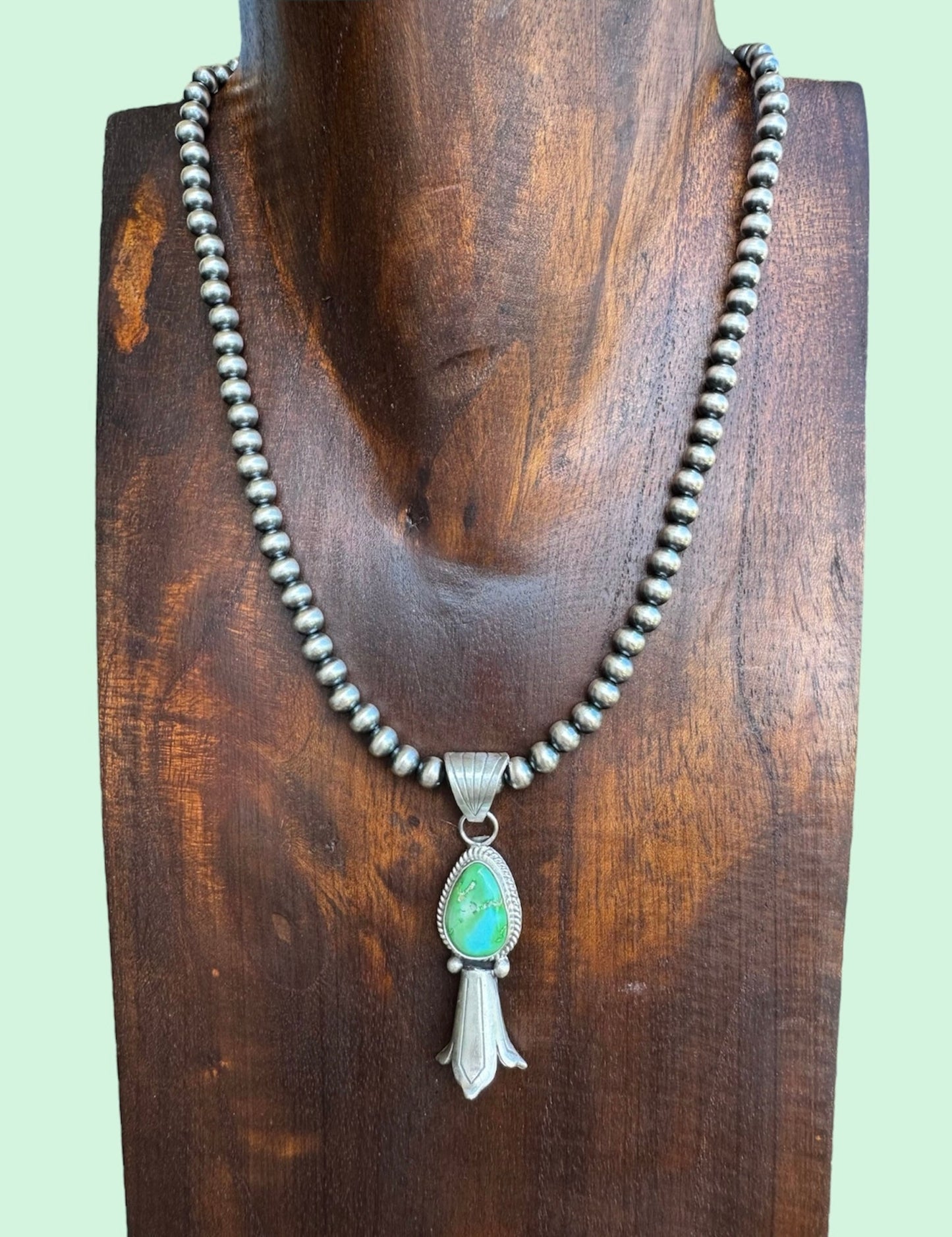 Sonoran Squash Blossom Necklace
