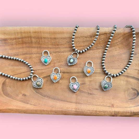 Heart locket pendant