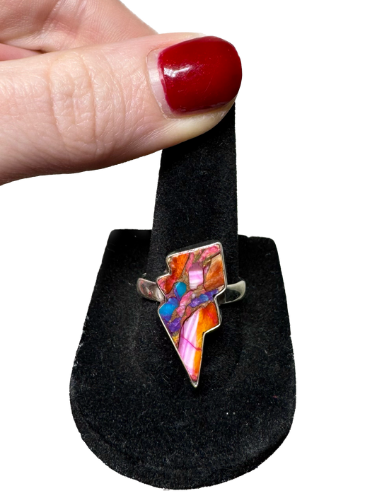 Lightning Bolt Ring #9