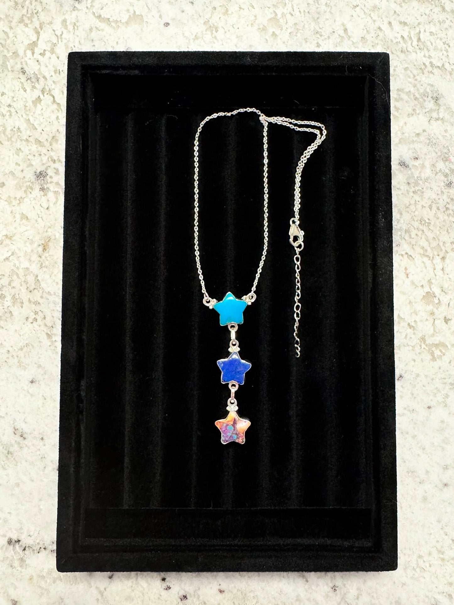 Star Lariat Necklace