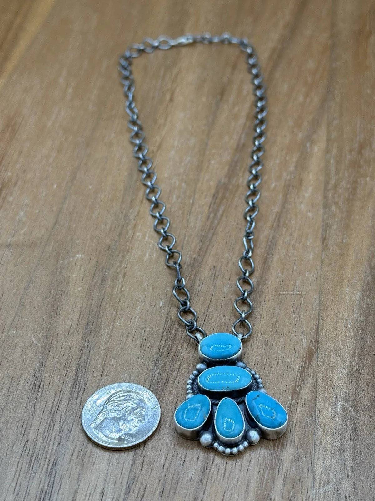 Kingman Drop Necklace
