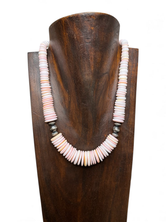 Pink Conch Necklace