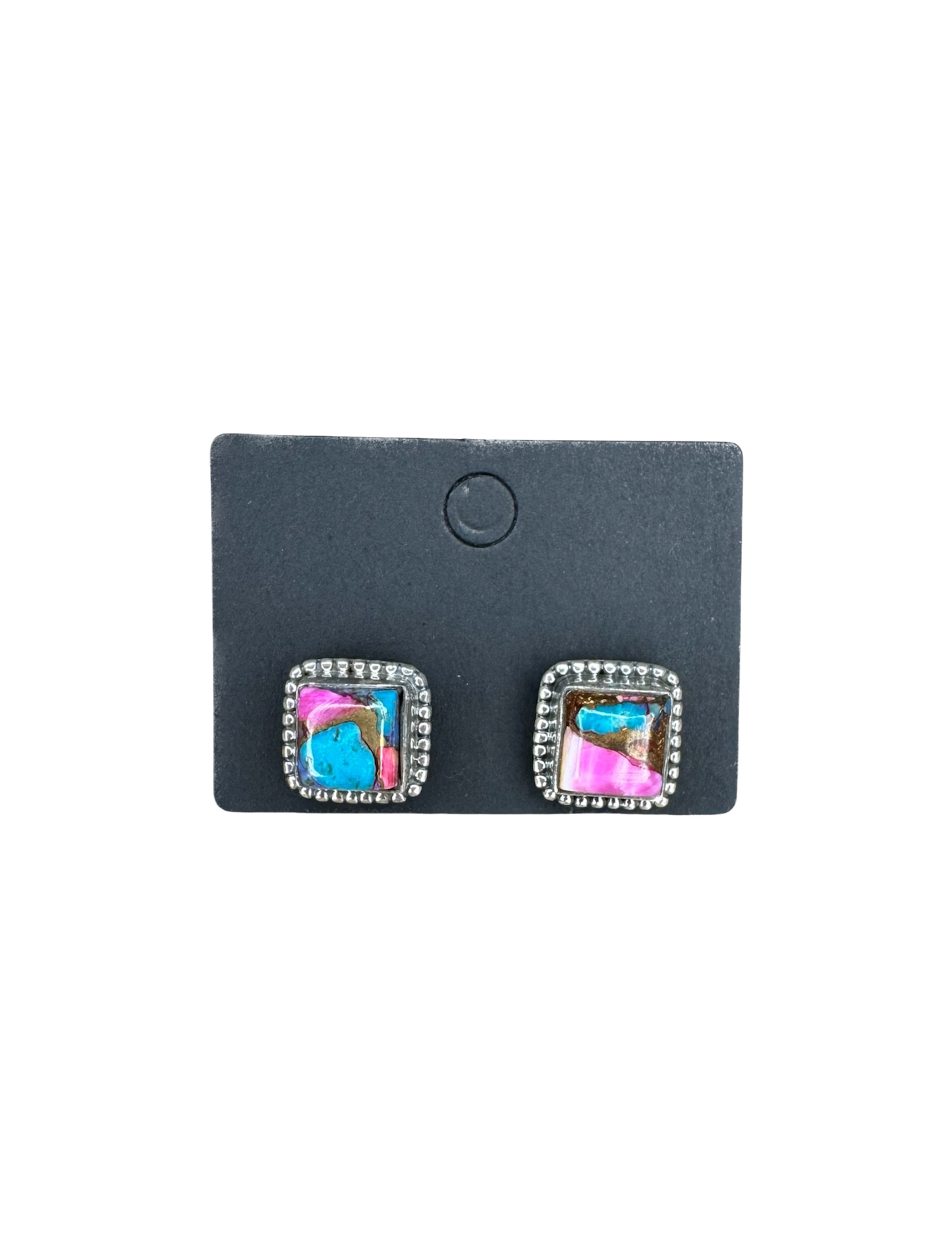 Dahlia Square Earrings