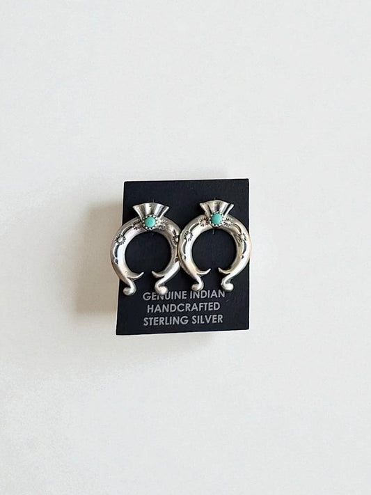 Turquoise Naja Earrings