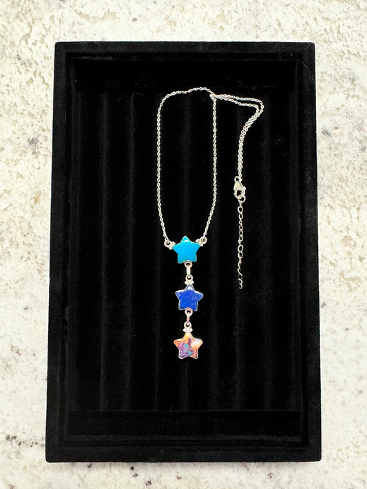 Star Lariat Necklace